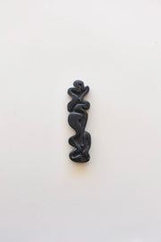 Hannah Polskin marble mezuzah in Nero Marquina