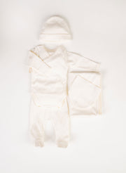 Welcome Baby Pointelle 5 Piece Set