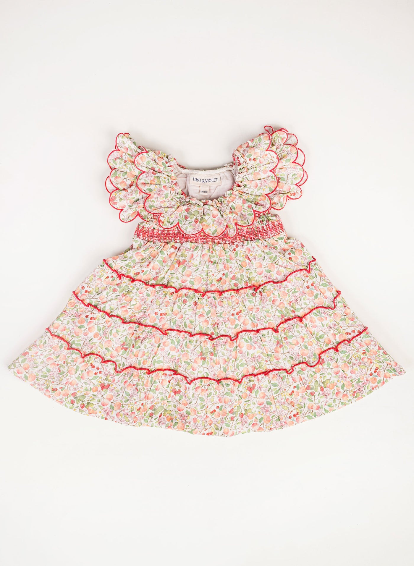 Mimi Dress - Peach Blossom