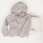 William Hooded Knit Cardigan