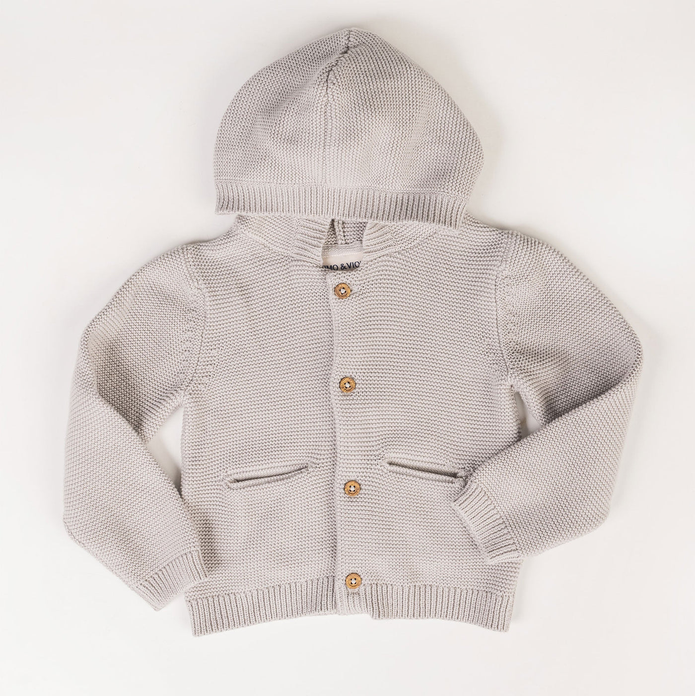 William Hooded Knit Cardigan