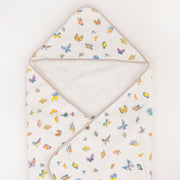 Madame Butterfly Hooded Bath Towel