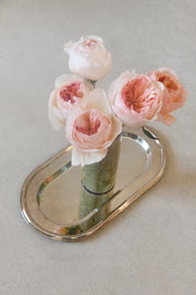 Vintage Silver Plated Oval Tray