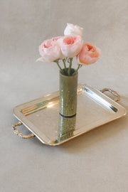 Vintage Silver plated Tray with Dual Handle
