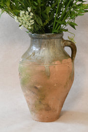 Antique Mediterranean Olive Jar - Single Handle