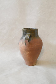 Antique Mediterranean Olive Jar - Dual Handle
