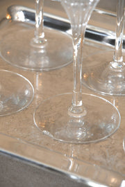 Set of 6 Christofle Iriana Water Glasses