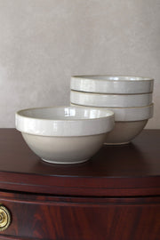 Antique French Ironstone Bowl
