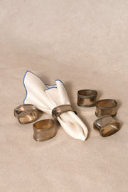 Vintage Silverplate Napkin Rings - Set of 6