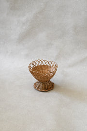 Small Elizabeth Handwoven Basket Compote