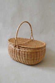 Handwoven Picnic Basket