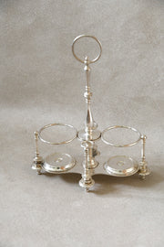 Antique Christofle Oil & Vinegar Holder