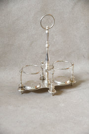 Antique Christofle Oil & Vinegar Holder