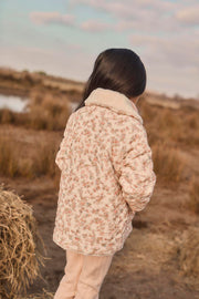 Dalila Reversible Coat in Cream Carnation Vale