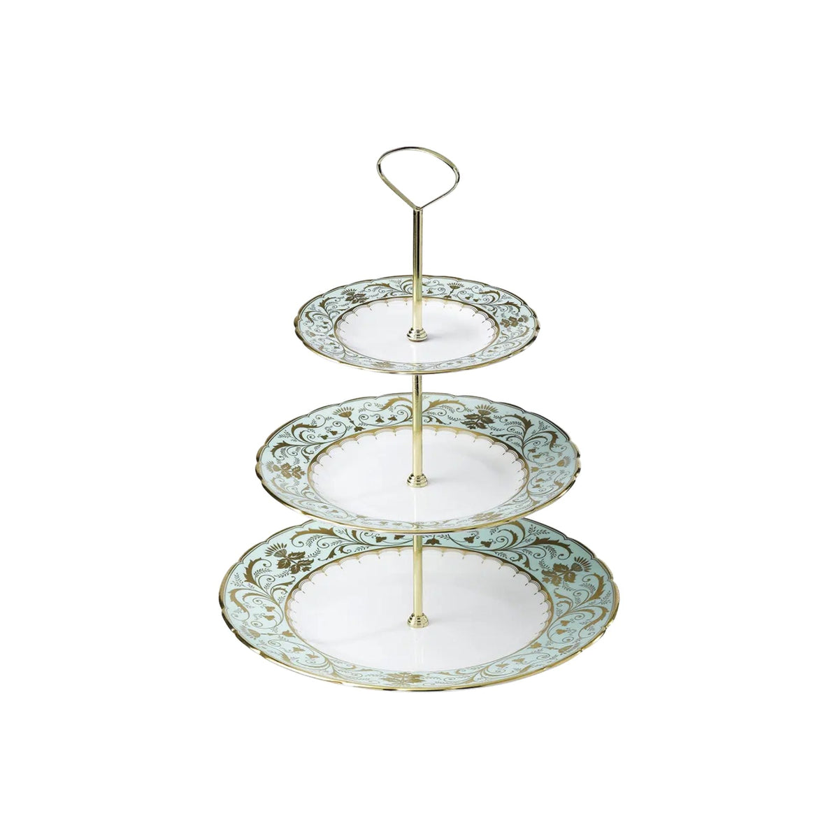 Darley Abbey Mint Green - 3 Tier Cake Stand