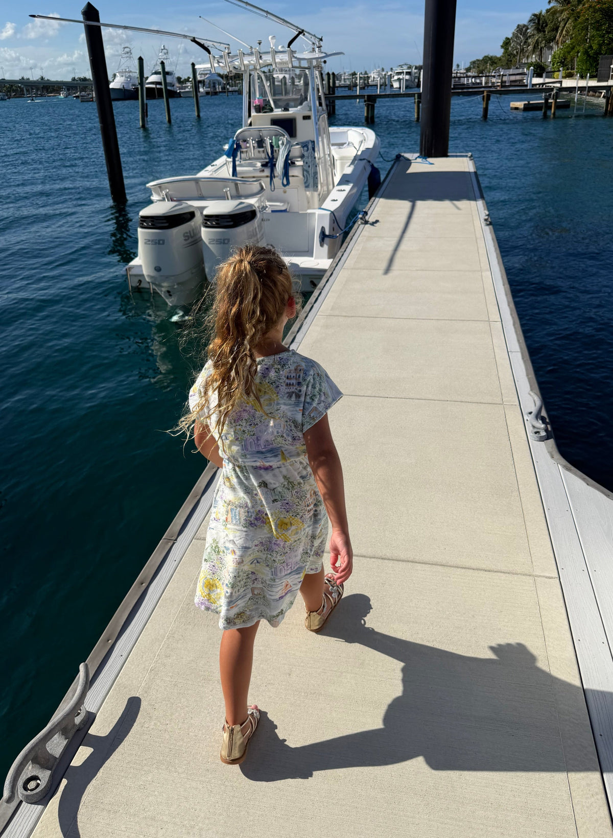 Girl's Organic Cotton Delphine Dress