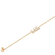 Pavé Script Name/Initial Bracelet