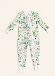 Baby Organic Cotton Zippered One-Piece
