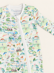 Baby Organic Cotton Zippered One-Piece
