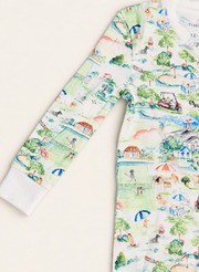 Baby Organic Cotton Zippered One-Piece