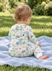 Baby Organic Cotton Zippered One-Piece