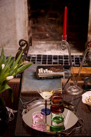 Double Stem Spiral Candleholder
