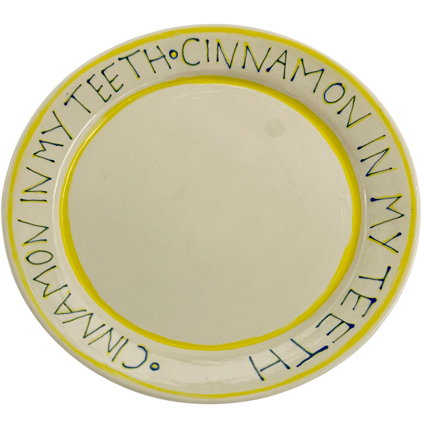 Cinnamon In My Teeth Dinner Plate