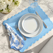 Blue Scalloped Placemat (Set of 2)