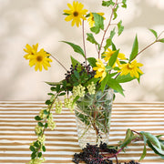 Brown Stripe Tablecloth
