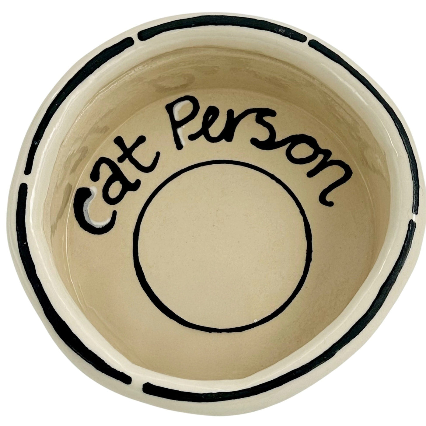 Cat Person Cat Bowl