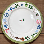 Hand-painted Custom Doodle Platter