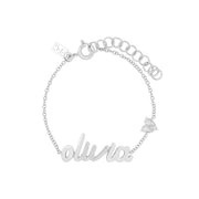 Bracelet With Diamond Heart