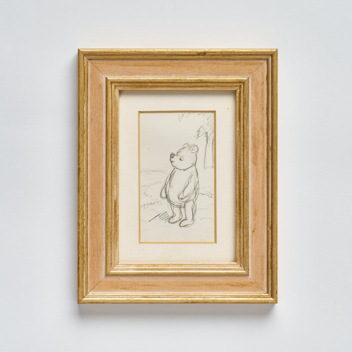 Portrait of Pooh - Framed Print