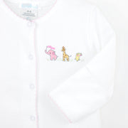 Baby Animals Embroidery Set 4 Pieces | Baby Girl