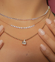 Asscher Pendant Necklace