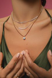 Round Pendant Necklace