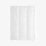 Embroidered Hearts Baby Duvet - Pink