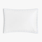 Embroidered Stars Toddler Pillow - Blue