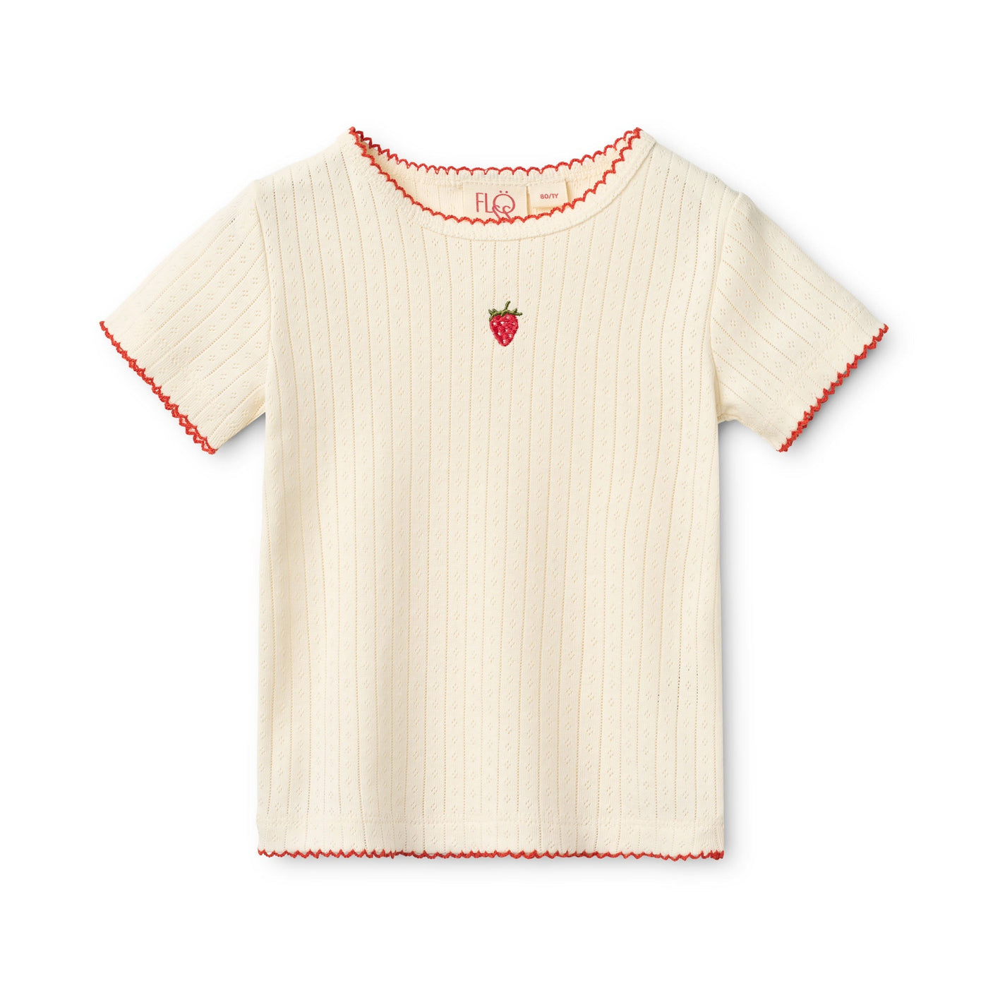 Flora Pointelle Top