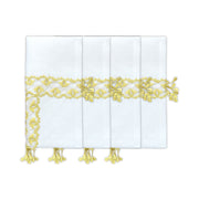 Hand Crochet Napkins 18" x 18" (Set of 4)