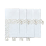Hand Crochet Napkins 18" x 18" (Set of 4)