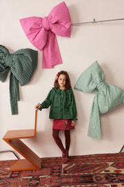 Flo Blouse in Mint Dots