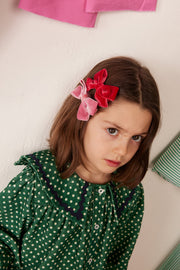 Flo Blouse in Mint Dots