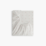 Ditsy Floral Crib Sheet - Pink