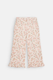 Florali Pants in Cream Carnation Vale