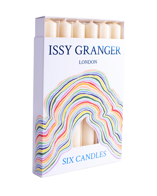 Foxglove Ivory Dinner Candles
