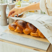 Butcher for Shabbat designed from natural concrete and a knife – Board & Blade series