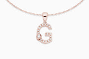 Joujou Diamond A-Z Necklace
