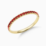 Three Birthstone Born Dizzy Birthstone Ring