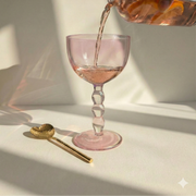 Heart-Shaped Brass Cocktail Spoons-(Set of 4) 4.5x1.5 Inches